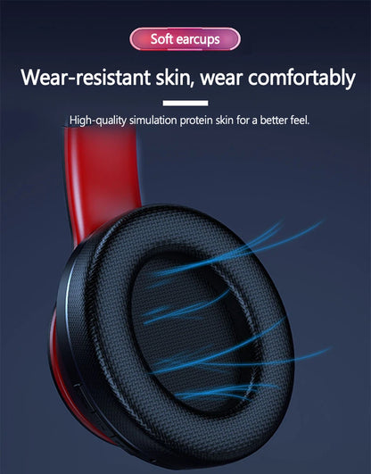 Lenovo HD200 Bluetooth Over-Ear Headphones | Wireless Noise-Canceling Gaming & HiFi Stereo Headset