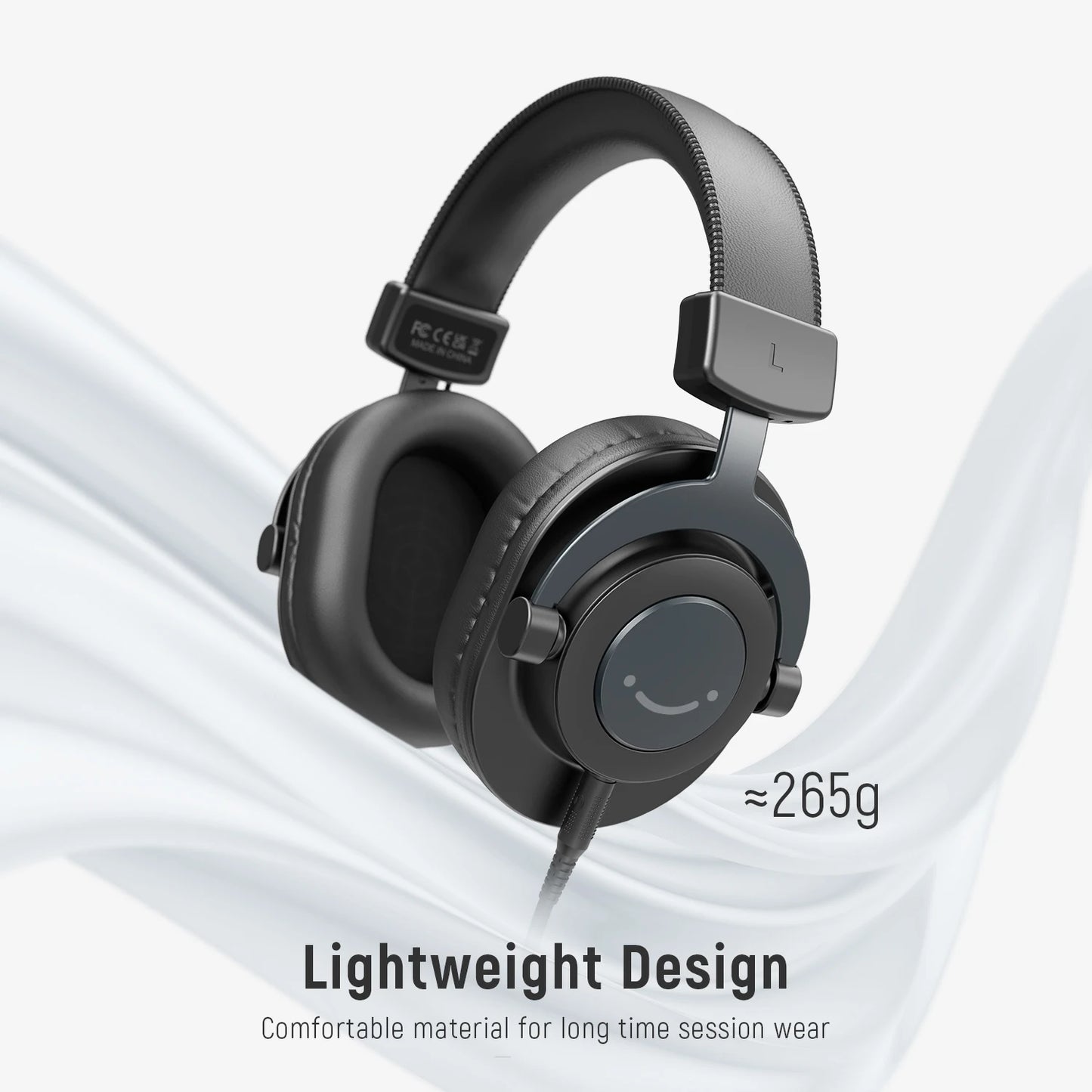 FIFINE H8 Wired Over-Ear Headphones – High-Quality Audio for Gaming, Recording, and Music