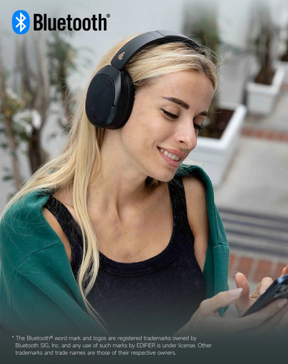 Edifier W830NB Wireless Headphones with -45dB Hybrid ANC, LDAC Audio, and 94-Hour Battery Life