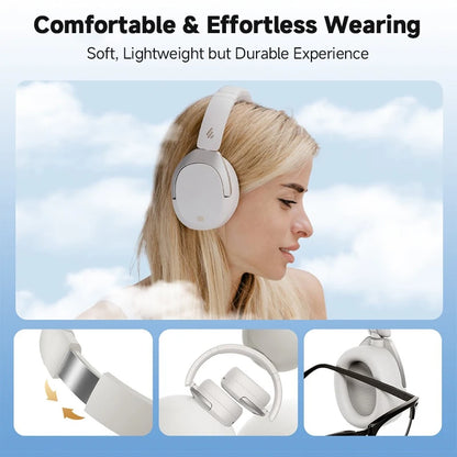 Edifier W830NB Wireless Headphones with -45dB Hybrid ANC, LDAC Audio, and 94-Hour Battery Life