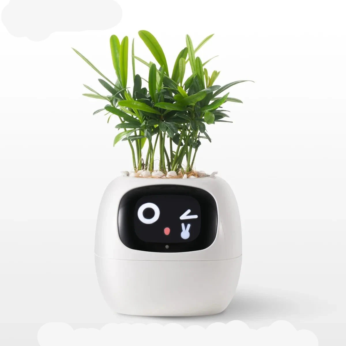 AI Smart Plant Pot – 49 Fun Expressions & 7 Sensors