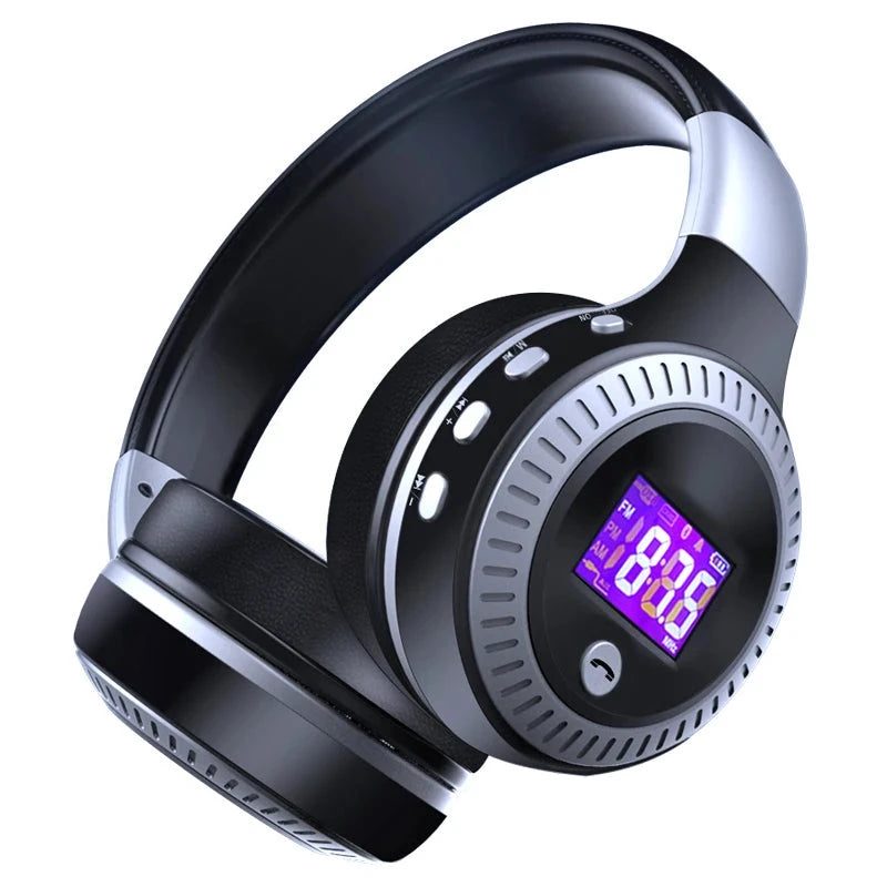 ZEALOT B19 Wireless Bluetooth Headphones – Hi-Fi Stereo Bass, Microphone, AUX, and SD Card Support